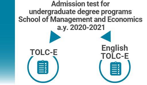 Admission test for undergraduate degree programs - School of Management of Ecomics