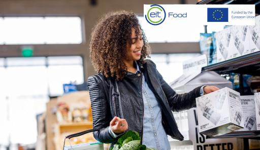 Young woman at the supermarket