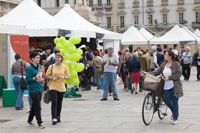 Researchers' Night in Piazza Castello, Turin