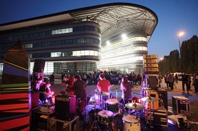 Campus Luigi Einaudi by night