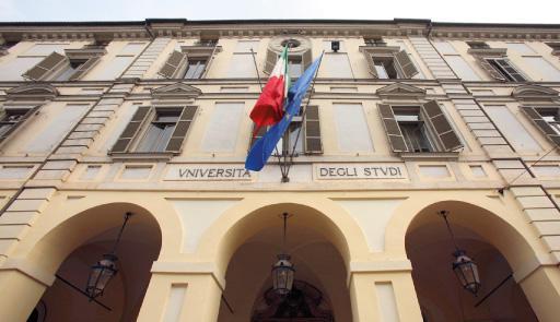 palazzo del rettorato visto da via Po