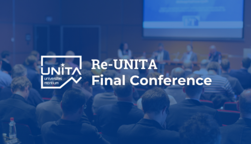 logo UNITA e testo Re-UNITA final conference