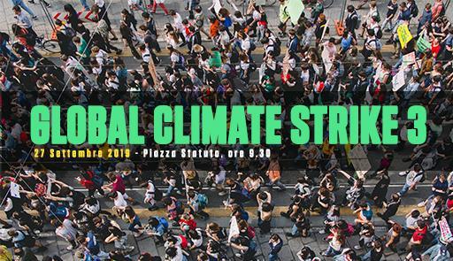 Global Strike - Turin, 27th September 2019 Crowd of protesters