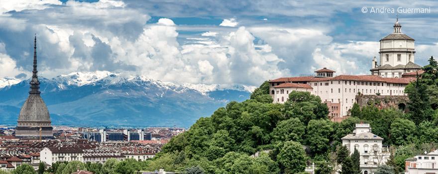 Panorama di Torino dall'alto