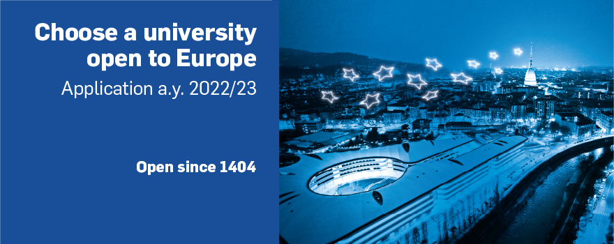 Choose a university open to new energies - Application a.y. 2022-2023